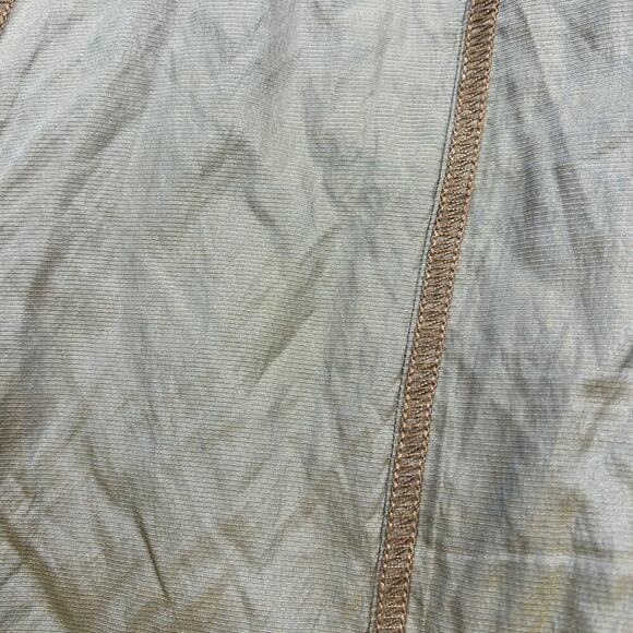 Taifun Collection Iridescent Taffeta Midi A-Line Skirt Sage-Olive Green Size XL - Picture 8 of 12